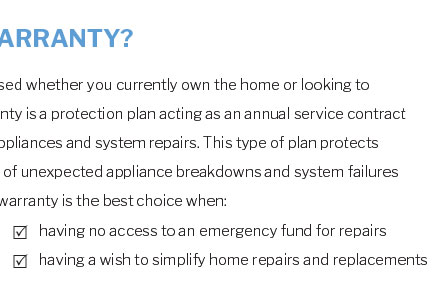 home warranty maryland